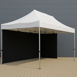 2Wheels Company Eventzelt Faltpavillion 3m x 4,5m Pavillion Hexagonal Rahmenprofil 40-50mm