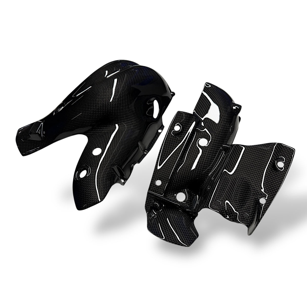 Manifold cover heat protection carbon Ducati Panigale V4 Streetfighter V4