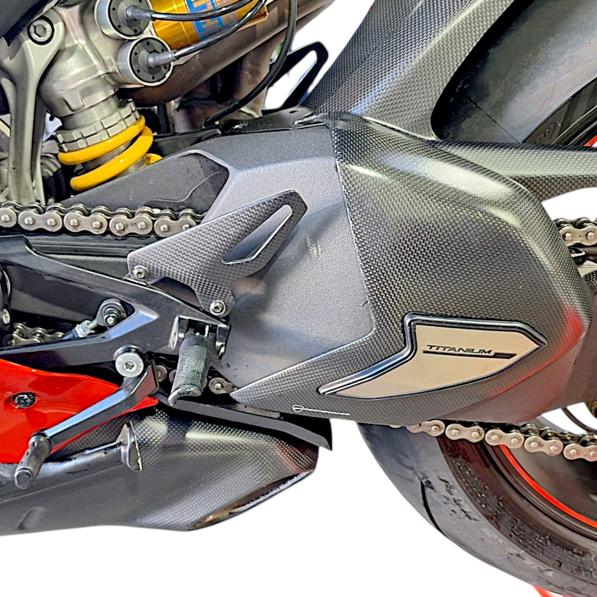 Heel Guard Carbon KIT Aprilia RSV4 Tuono V4 Tuono 2021-2024