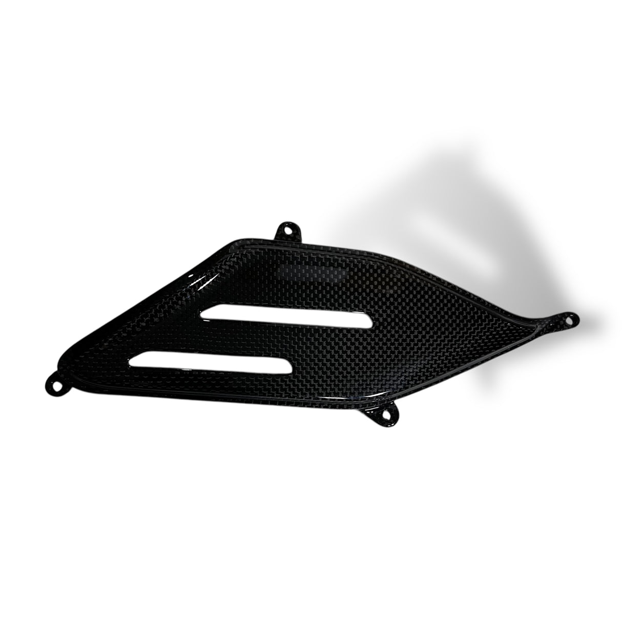 Deckel für Auspuff Cover Rechts Carbon Ducati Panigale V4