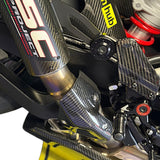 Auspuffblende Hitzeschutz Carbon BMW S1000R M1000R 2021+