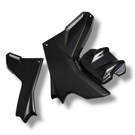 Seitenverkleidung in Zylinderkopfabdeckung Carbon Ducati Multistrada V4