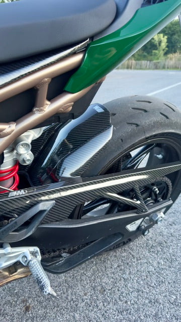Hinterradabdeckung ink. Kettenschutz Rear Fender+Chain Guard Carbon BMW S1000RR M1000RR S1000R 2019-2025 K67