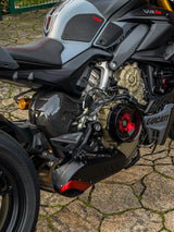 Krümmerabdeckung Hitzeschutz Carbon Ducati Panigale V4 Streetfighter V4 Euro 5