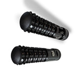 2Wheels Company klappbare Fußrasten Motorrad, Pitbike & MiniGP – ink. Slider