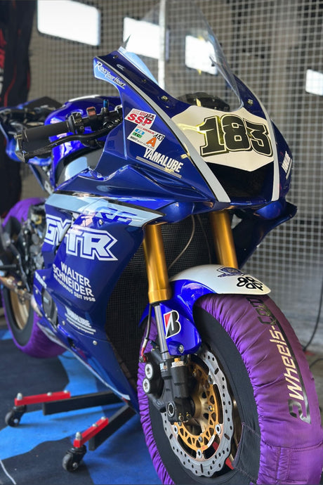 2Wheels Company Reifenwärmer Superbike EVO-Tech umschaltbar 80°/100° 120/ 180-205 17 Zoll