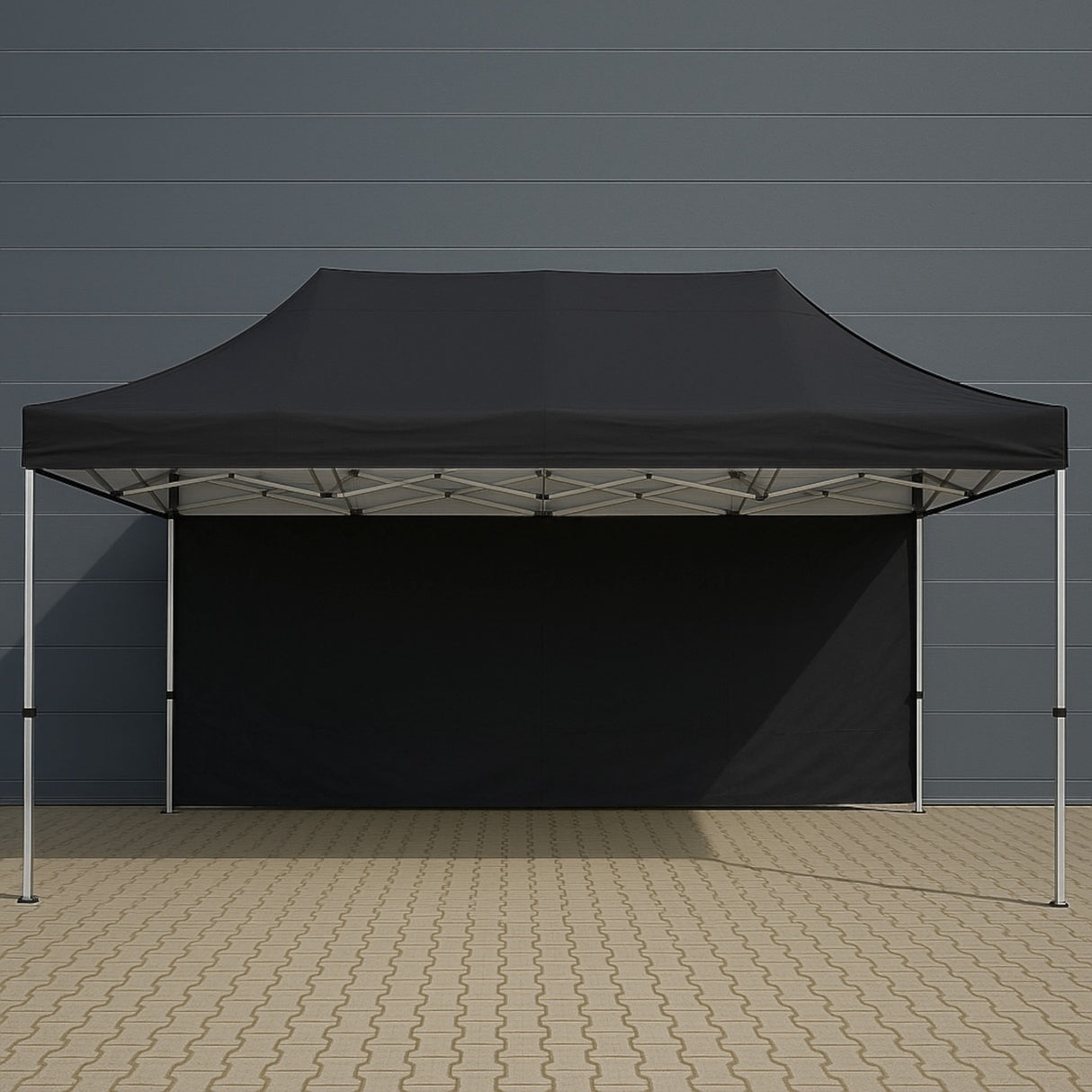 Folding gazebo 3m x 6m Pavilion Hexagonal frame profile 40-50mm 
