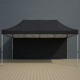 2Wheels Company Eventzelt Faltpavillion 3m x 6m Pavillion Hexagonal Rahmenprofil 40-50mm