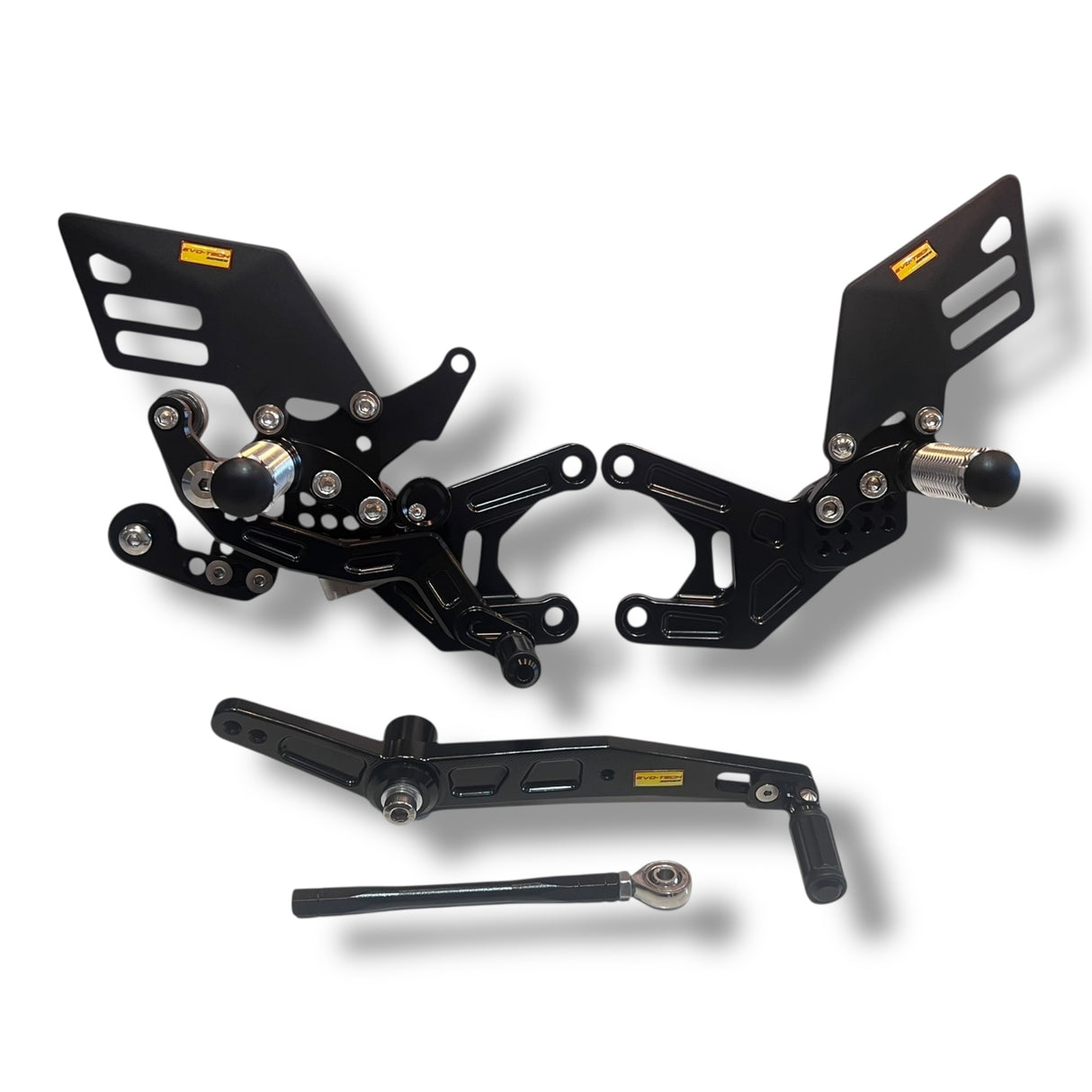 2Wheels Company Fußrastenanlage EVO-TECH Yamaha YZF-R6 2006-2025