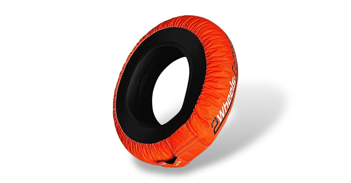 2Wheels Company Tire Warmers Supermoto EVO-Tech Digital 0°-100° adjustable 120/ 160-165 17 inch