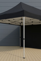 2Wheels Company Eventzelt Faltpavillion 3m x 4,5m Pavillion Hexagonal Rahmenprofil 40-50mm