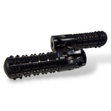 2Wheels Company klappbare Fußrasten Motorrad, Pitbike & MiniGP – ink. Slider