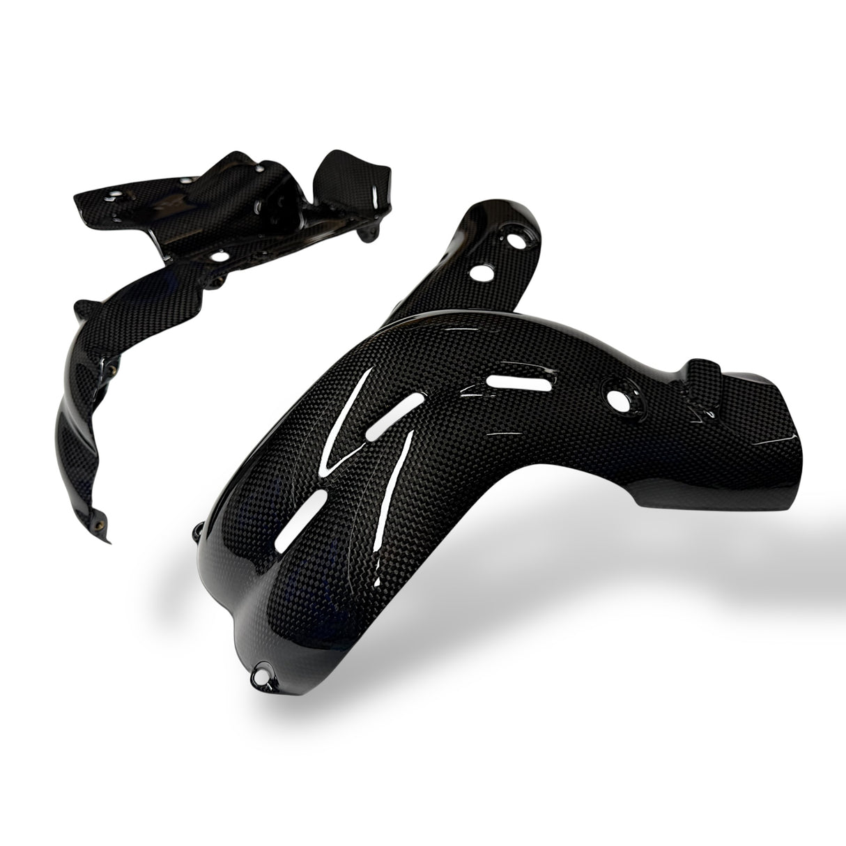 Manifold cover heat protection carbon Ducati Panigale V4 Streetfighter V4