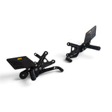 2Wheels Company Fußrastenanlage EVO-TECH Triumph Street Triple 765 RS 2023+