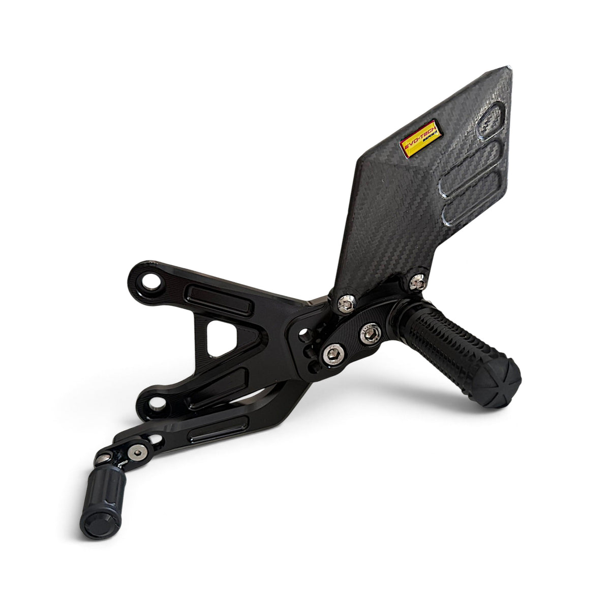 2Wheels Company Fußrastenanlage EVO-TECH Triumph Street Triple 765 RS 2023+