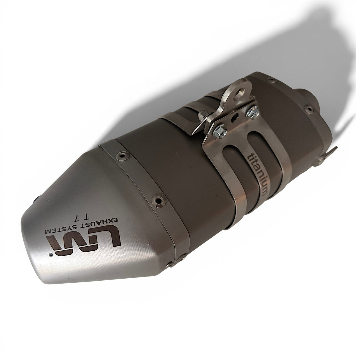 LM T7 Auspuff-Endschalldämpfer für Mini GP Kurze Version 25cm Länge