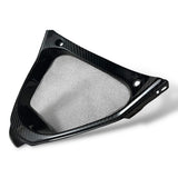 Dreiecksrahmen Ölkühlerabdeckung Carbon Aprilia RSV4 2009+