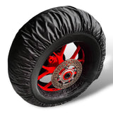 2Wheels Company Reifenwärmer Superbike EVO-Tech Pro ink. Felgenbettheizung Digital 0°-100° einstellbar 120/ 180-200 17 Zoll