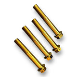 4x Titanschrauben Kit Bremssattel M10x70mm Yamaha YZF R1 R6