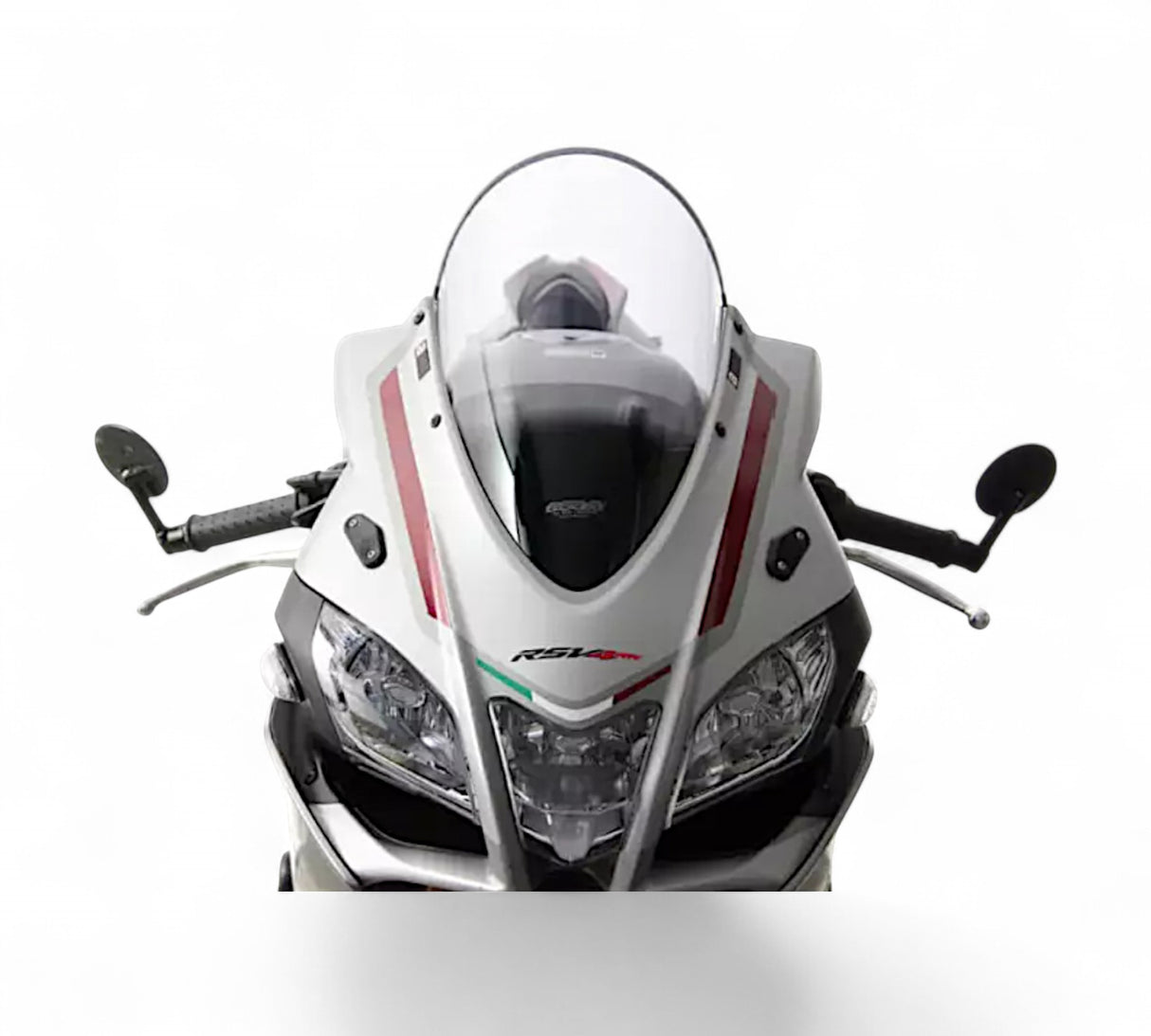 Verkleidungsscheibe / Windschild für Aprilia RSV4 2015-2020 – Klar, mit Erhöhung