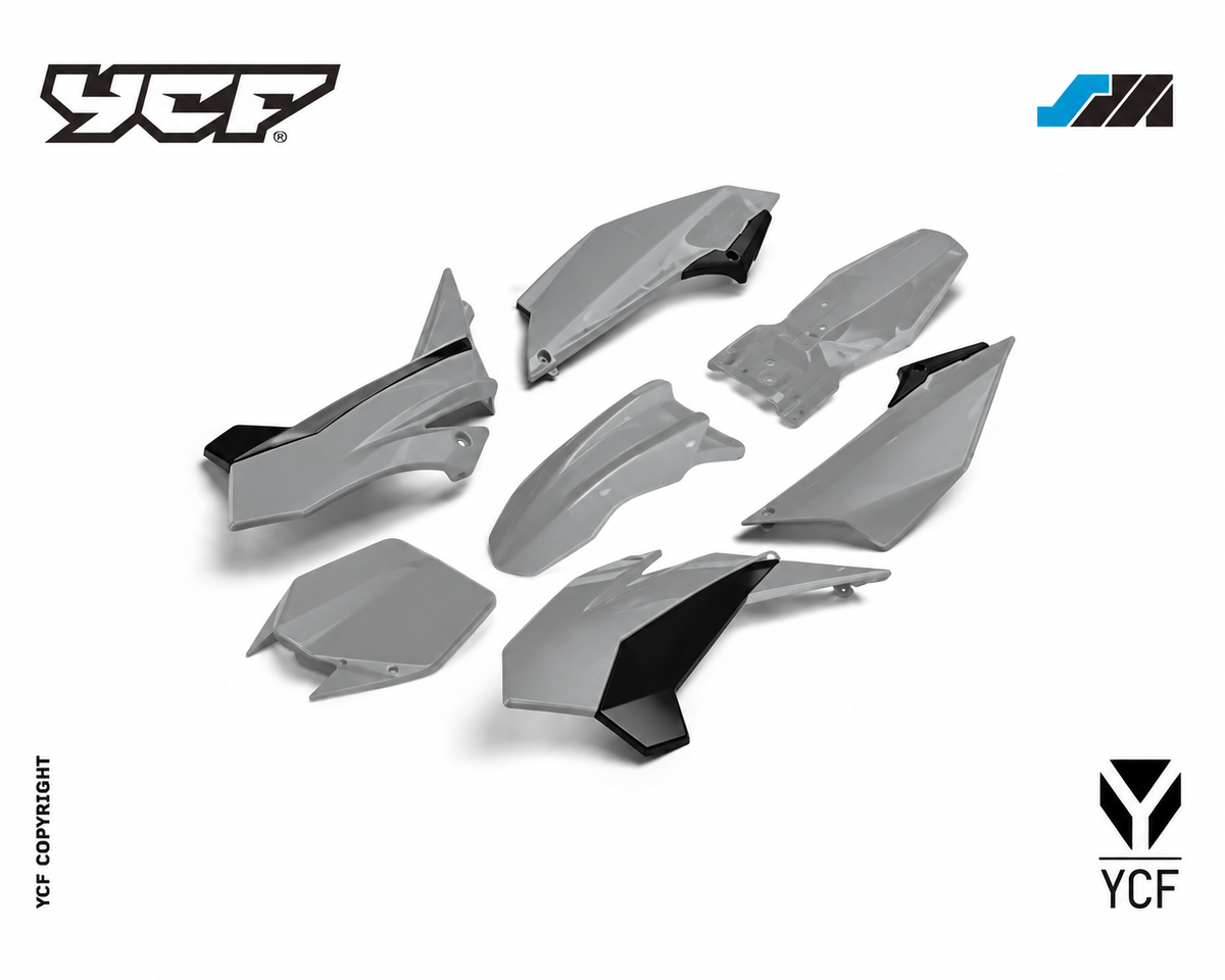 YCF Plastik Kit SM150 SM190 Supermoto div. Farben
