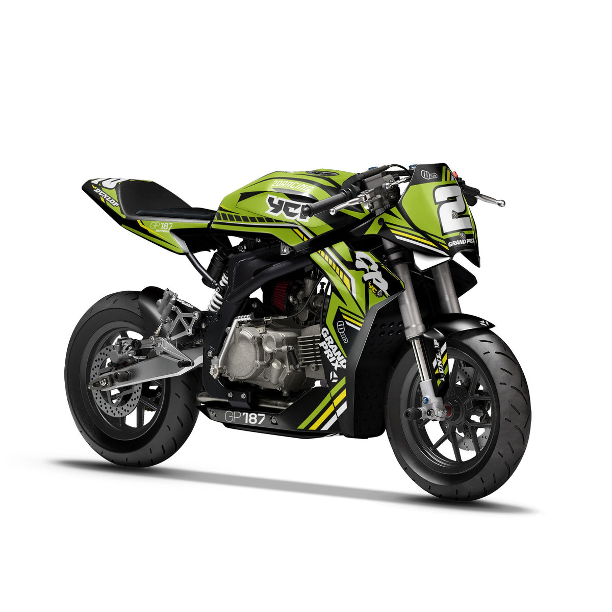 Dekor-Kit – für YCF Mini GP 107 | GP 157 | GP 187 Green