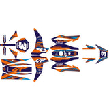Dekor-Kit – für YCF Mini GP 107 | GP 157 | GP 187 Navy 2.0